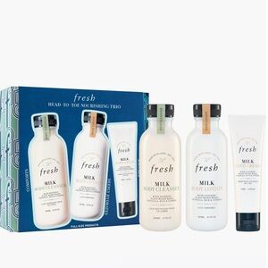 New in Box Fresh Milk Bodycare Set (Limited Edition) $94
Value